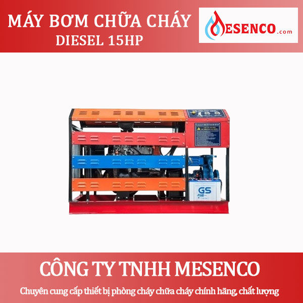 Máy bơm chữa cháy Diesel 15hp