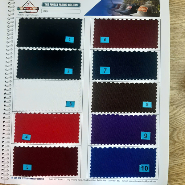 Cotton twill - Dệt Sài Gòn RITA - Công Ty TNHH Dệt Sài Gòn RITA