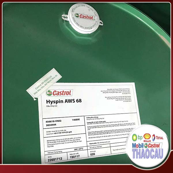 Dầu nhớt Castrol Hyspin AWS