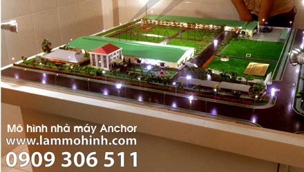 Mô hình nhà máy Anchor - Công Ty TNHH Tín Gia Thy