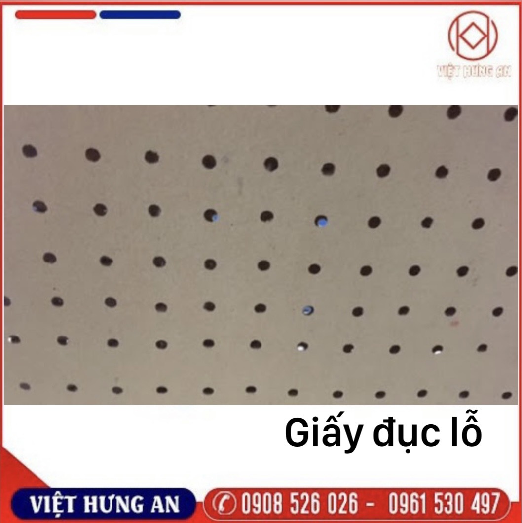 Giấy đục lỗ - Giấy Ngành May Việt Hưng An - Công Ty TNHH Việt Hưng An