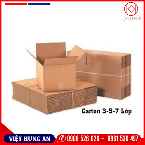 Carton 3-5-7 lớp - Giấy Ngành May Việt Hưng An - Công Ty TNHH Việt Hưng An