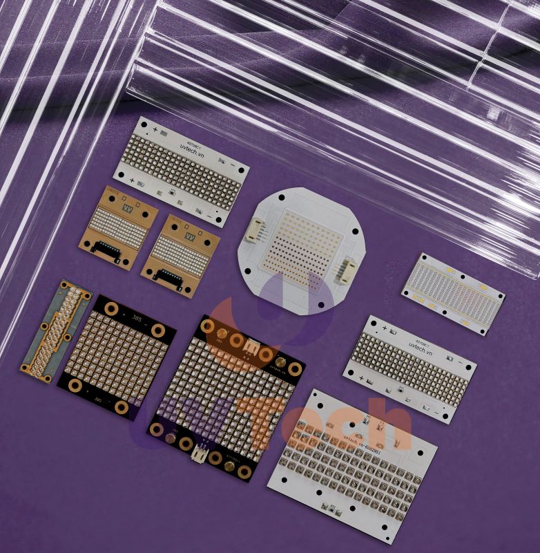 Chip UV Led - Thấu kính - Đèn Cực Tím/ Đèn Sấy UV - Công Ty TNHH UVTECH