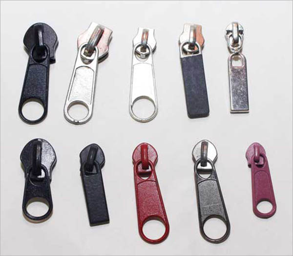 Đầu khóa kéo kim loại, đầu khóa kéo kiểu