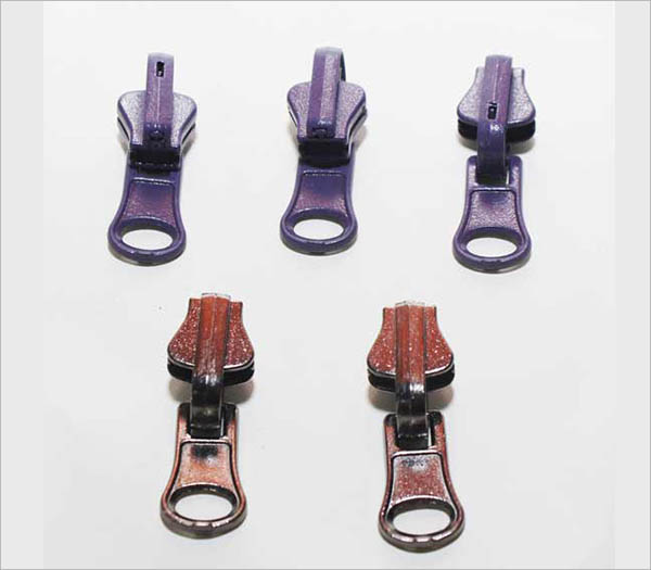 Đầu khóa kéo kim loại, đầu khóa kéo kiểu