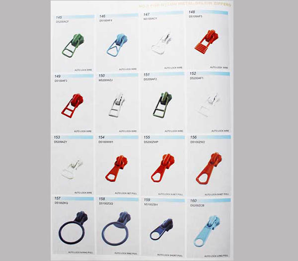 Đầu khóa kéo kim loại, đầu khóa kéo kiểu