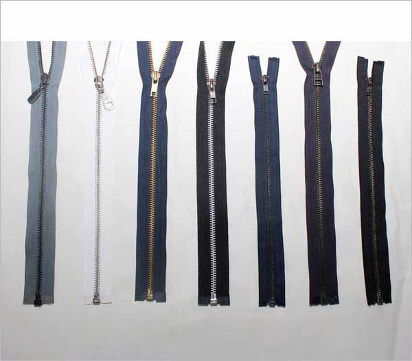 Dây khóa kéo kim loại