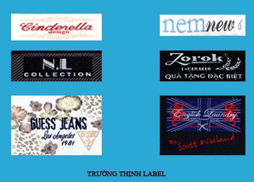 Dệt nhãn cao mật độ - Label Trường Thịnh - Công Ty TNHH Sản Xuất Thương Mại Dịch Vụ Xuất Nhập Khẩu Label Trường Thịnh