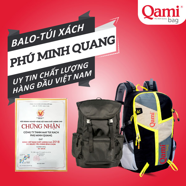 Balo - Qami Bag - Công Ty TNHH May Túi Xách Phú Minh Quang