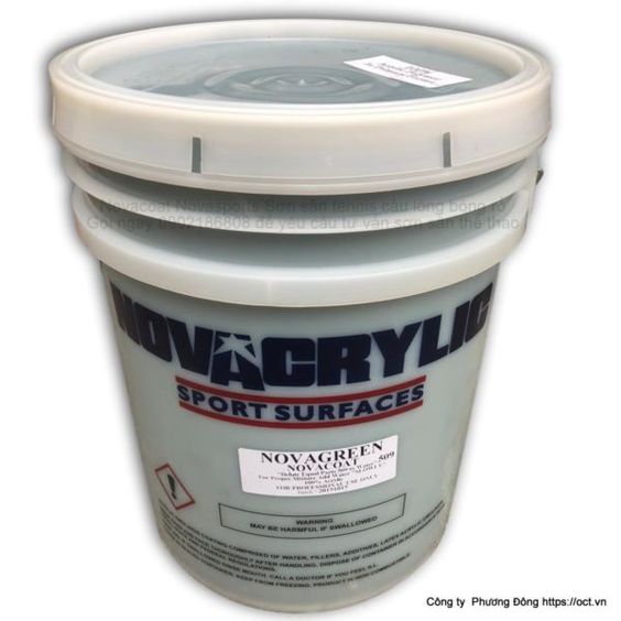 Novacoat Novasports 19Kg - Hóa Chất Phương Đông - Công Ty Cổ Phần Vật Liệu Xây Dựng Thương Mại Phương Đông
