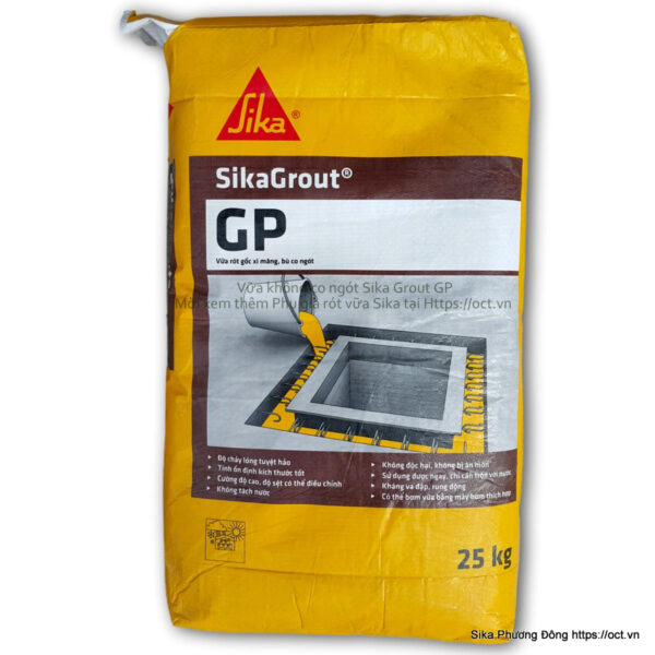 Sikagrout GP 25Kg - Hóa Chất Phương Đông - Công Ty Cổ Phần Vật Liệu Xây Dựng Thương Mại Phương Đông