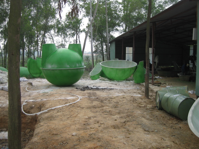 Hầm Biogas Composite - Công Ty Cổ Phần Công Nghệ Hoa Lâm