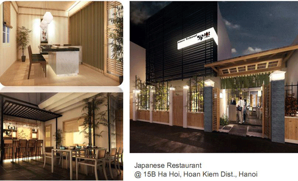 Japanese Restaurant - Cơ Điện Asia - Công Ty TNHH Tư Vấn PTA Asia