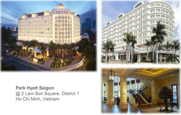 Park Hyatt Saigon - Cơ Điện Asia - Công Ty TNHH Tư Vấn PTA Asia