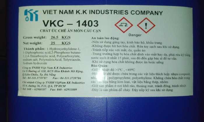 VKC-1403 - Công Ty TNHH Việt Nam K.K INDUSTRIES