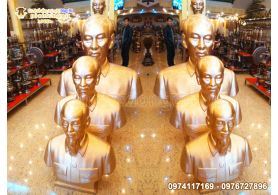 Tượng Bác Hồ bằng đồng