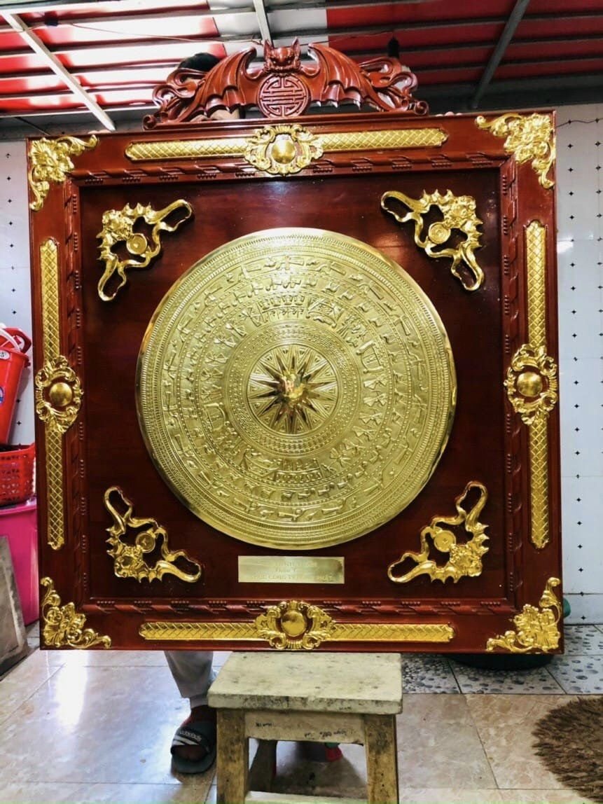 Dát vàng, mạ vàng - Đồ Đồng Quang Vượng - Đúc Đồng Mỹ Nghệ Đại Bái