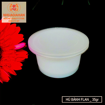 Hũ bánh flan 35gr - Nhựa Gia Hân - Công Ty TNHH MTV Nhựa Gia Hân