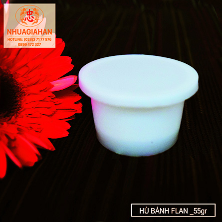 Hũ bánh flan 55gr - Nhựa Gia Hân - Công Ty TNHH MTV Nhựa Gia Hân