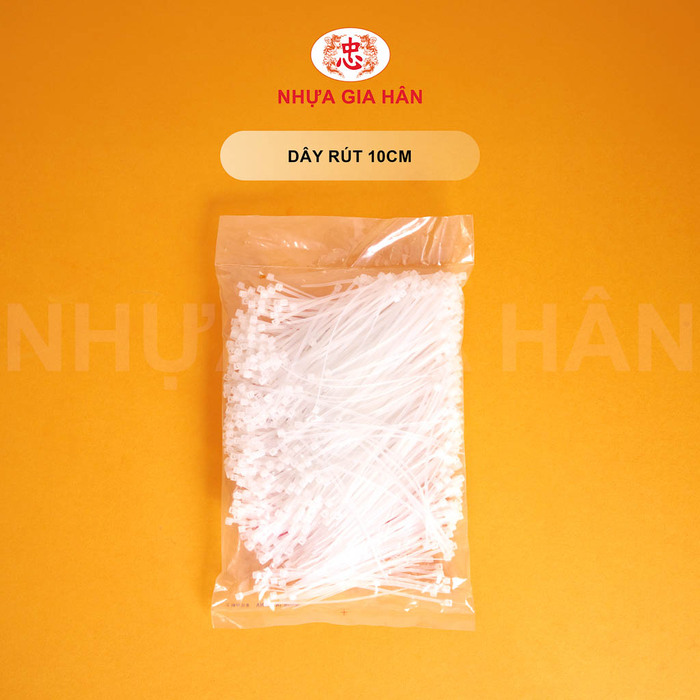 Dây rút nhựa 3x100 - Nhựa Gia Hân - Công Ty TNHH MTV Nhựa Gia Hân