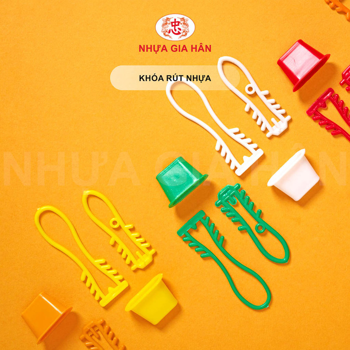 Khóa rút nhựa nhiều màu - Nhựa Gia Hân - Công Ty TNHH MTV Nhựa Gia Hân