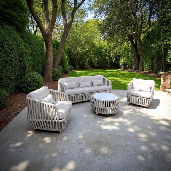 Bộ sofa dây thừng 039