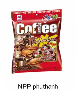 Kẹo chew nhân cafe - Công Ty Cổ Phần Tập Đoàn Trường Phú Thành