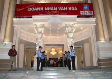 Bảo vệ hội nghị - Công Ty TNHH Dịch Vụ Bảo Vệ Sài Gòn Gia Định