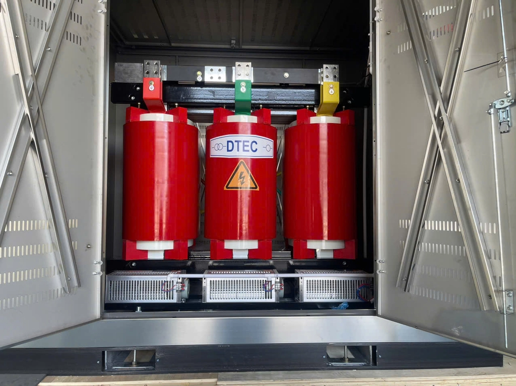 Máy biến áp khô 630kVA - 22/0.4kV - Máy Biến áp D-TEC - Công Ty Cổ Phần Sản Xuất Máy Biến Thế Và Thiết Bị Điện Đông Anh