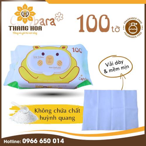 Khăn ướt Capibara - Giấy Vệ Sinh Thăng Hoa - Công Ty Cổ Phần Đầu Tư Thương Mại Thăng Hoa