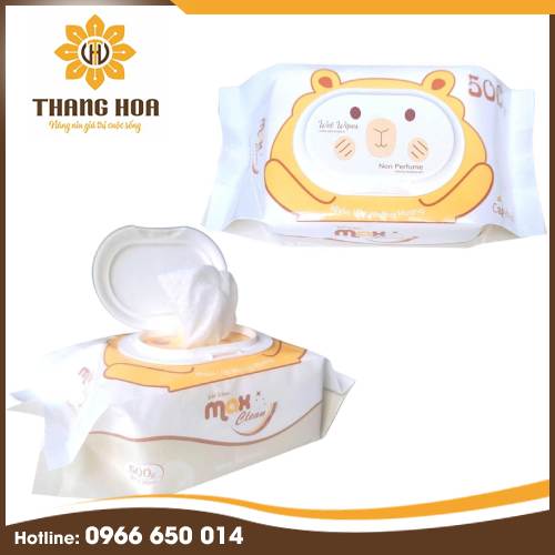 Khăn ướt Max Clean - Giấy Vệ Sinh Thăng Hoa - Công Ty Cổ Phần Đầu Tư Thương Mại Thăng Hoa