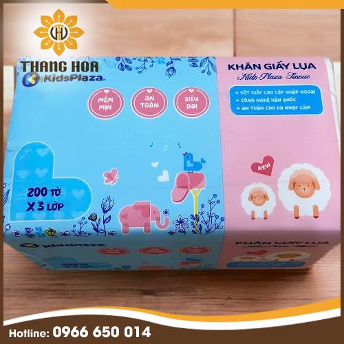 Giấy rút lụa KidsPlaza - Giấy Vệ Sinh Thăng Hoa - Công Ty Cổ Phần Đầu Tư Thương Mại Thăng Hoa