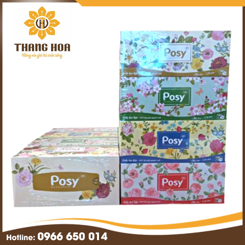 Giấy rút lụa Posy - Giấy Vệ Sinh Thăng Hoa - Công Ty Cổ Phần Đầu Tư Thương Mại Thăng Hoa