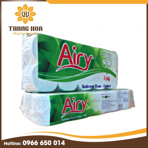 Giấy vệ sinh Airy - Giấy Vệ Sinh Thăng Hoa - Công Ty Cổ Phần Đầu Tư Thương Mại Thăng Hoa