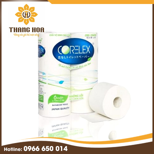 Giấy vệ sinh Corelex - Giấy Vệ Sinh Thăng Hoa - Công Ty Cổ Phần Đầu Tư Thương Mại Thăng Hoa