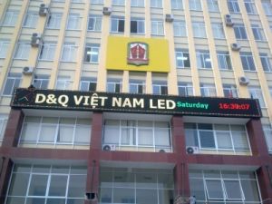 Bảng điện tử Led ngoài trời 3 màu - Led D&Q Việt Nam - Công Ty Cổ Phần Công Nghệ Led D&Q Việt Nam