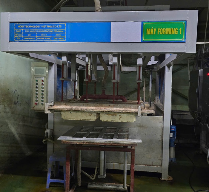 Máy định hình khay giấy - Khuôn Giấy Định Hình HOGI Việt Nam - Công Ty TNHH Công Nghệ HOGI Việt Nam