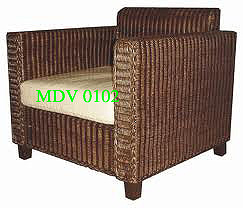 Ghế may tre đan