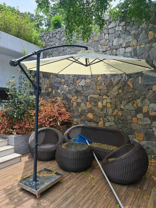 Ô dù lệch tâm - Ô Dù Thành Lợi - Công Ty TNHH Sản Xuất Cơ Khí Và Thương Mại Thành Lợi