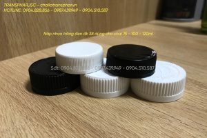 Nắp nhựa 38 - Chai Thủy Tinh TRANSPHAR  - Công Ty Cổ Phần Thương Mại Và Xuất Nhập Khẩu TRANSPHAR