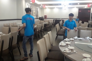 Bọc ghế nhà hàng Dimtutac