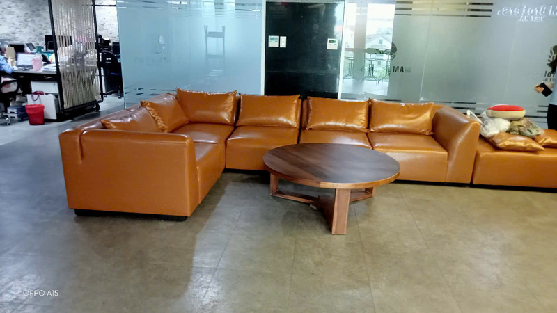 Sofa bọc da công nghiệp
