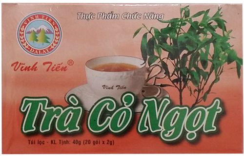 Trà cỏ ngọt hộp 20 túi lọc - Công Ty TNHH Vĩnh Tiến Hà Nội