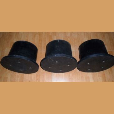 Nắp cao su thùng nghiền