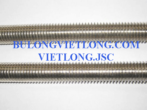 Thanh ren inox - Bulong ốc Vít Việt Long - Công Ty Cổ Phần Đầu Tư Thiết Bị Việt Long