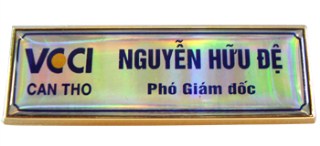 Bảng Hiệu Tên - Công Ty TNHH TM DV Quảng Cáo Huy Vũ