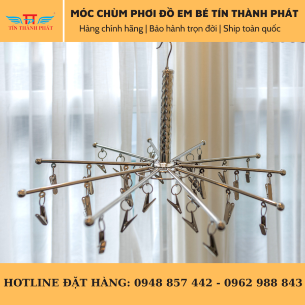 Móc phơi đồ em bé
