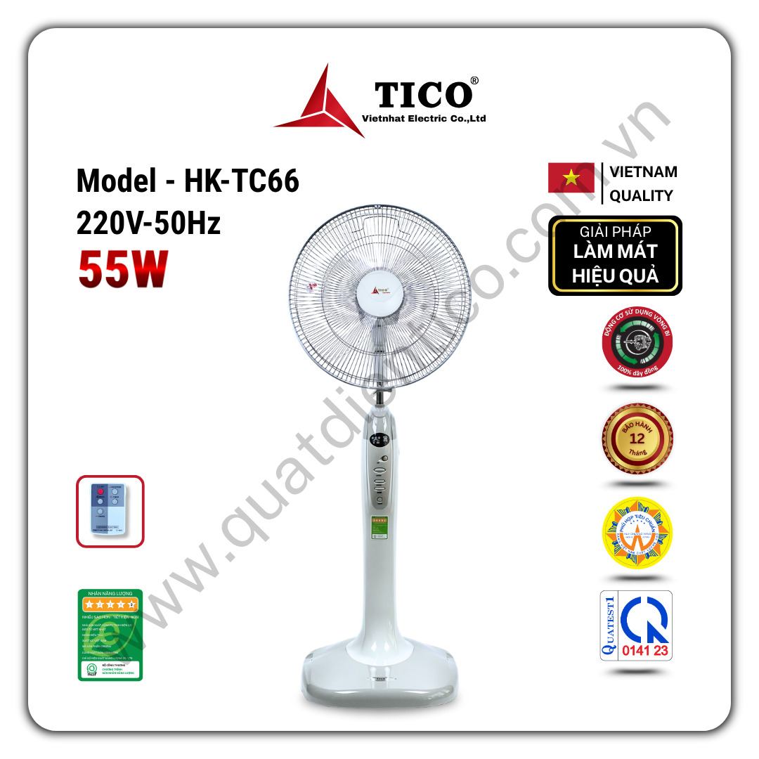 Quạt cây điều khiển HK-TC66