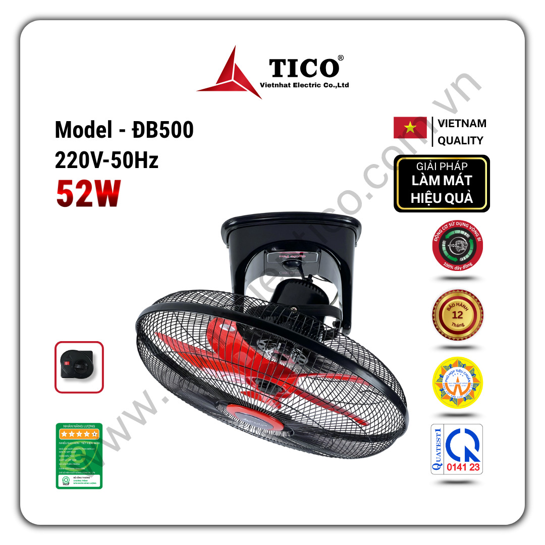Quạt đảo trần cơ ĐB500
