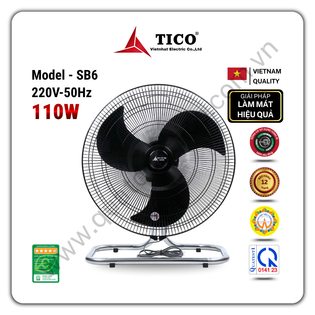 Quạt sàn công nghiệp Tico SB6